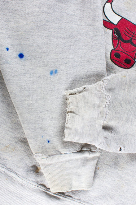 Vintage Distressed Chicago Bulls Sweatshirt