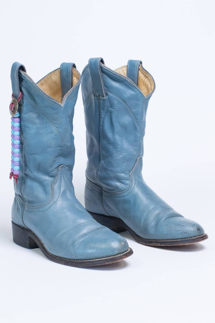Vintage Wrangler Leather Boots (6.5 M)