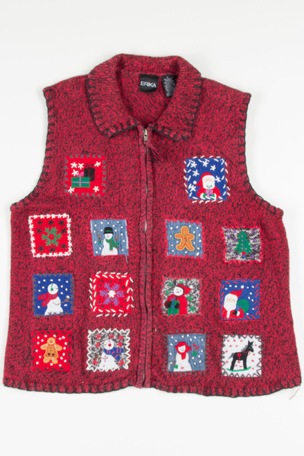 Red Ugly Christmas Vest 57573