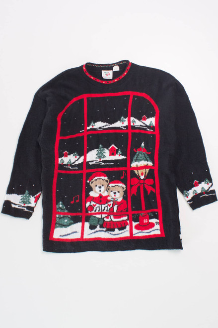 Black Ugly Christmas Pullover 58314