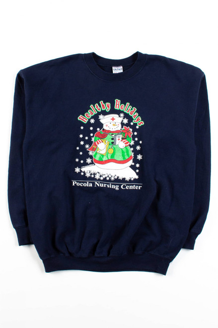 Blue Ugly Christmas Sweatshirt 56195