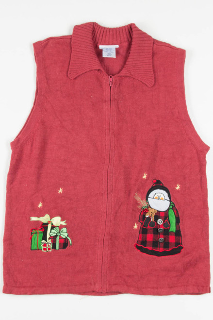 Red Santa Ugly Christmas Vest 57448