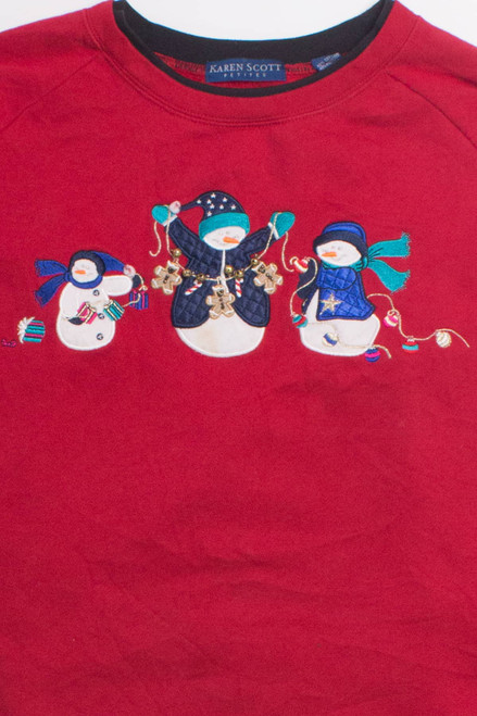 Red Ugly Christmas Sweatshirt 58258