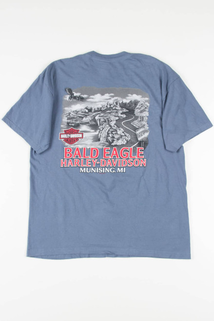 Bald Eagle Munising Harley Davidson T-Shirt