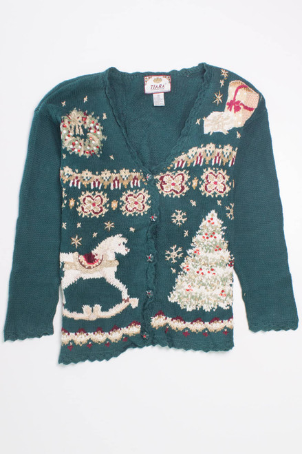 Green Ugly Christmas Cardigan 58352