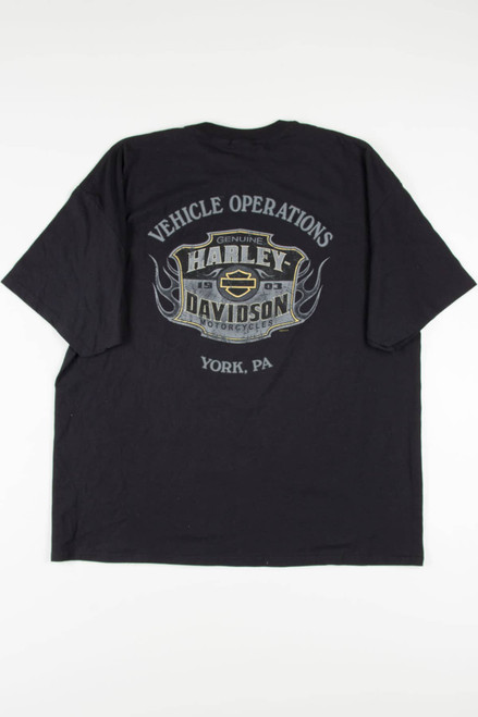 Vehicle Operations York Harley Davidson T-Shirt
