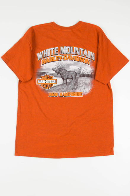 White Mountain New Hampshire Harley Davidson T-Shirt