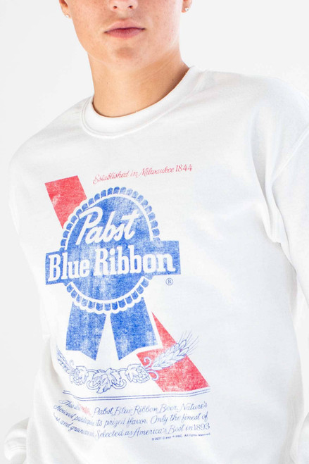 Retro Pabst Blue Ribbon Sweatshirt