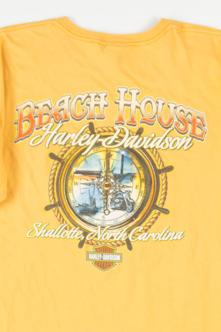 Beach House Shallotte Harley Davidson T-Shirt