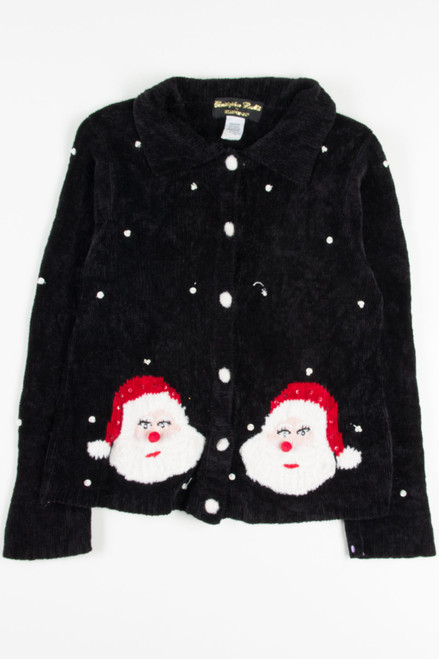 Black Ugly Christmas Cardigan 57771