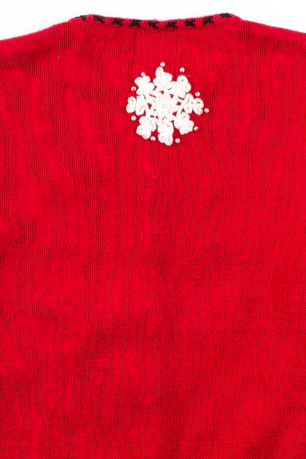 Red Ugly Christmas Cardigan 56350