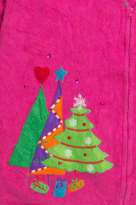 Pink Ugly Christmas Cardigan 58332