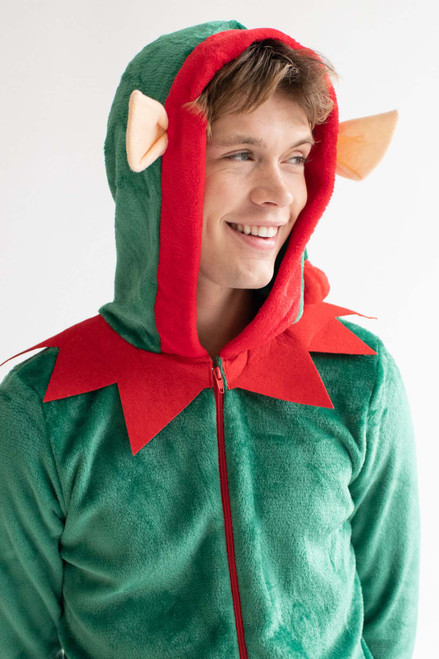 Elf Christmas Onesie Pajamas