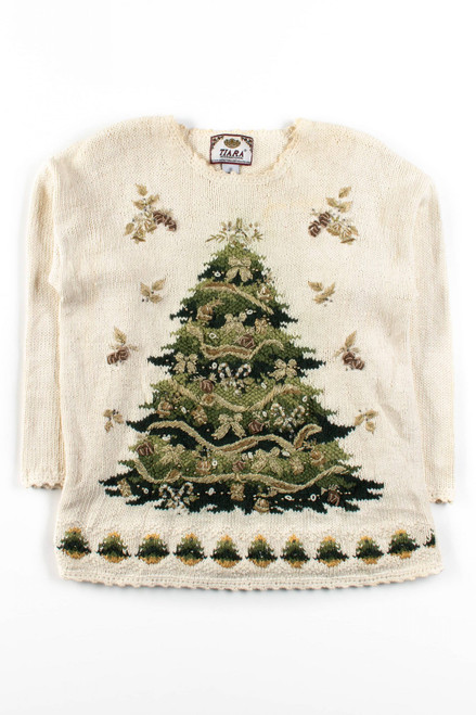 White Ugly Christmas Pullover 56438