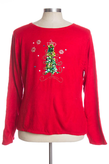 Red Ugly Christmas Pullover 33480