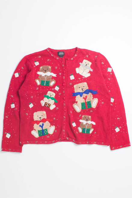 Red Ugly Christmas Cardigan 58489