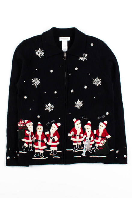 Black Ugly Christmas Cardigan 56480