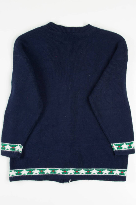 Blue Ugly Christmas Cardigan 57785