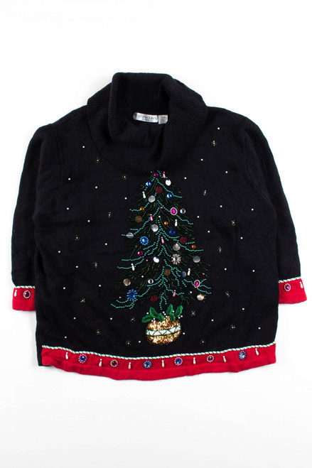 Black Ugly Christmas Pullover 56445
