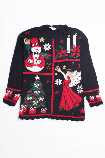 Black Ugly Christmas Pullover 58388