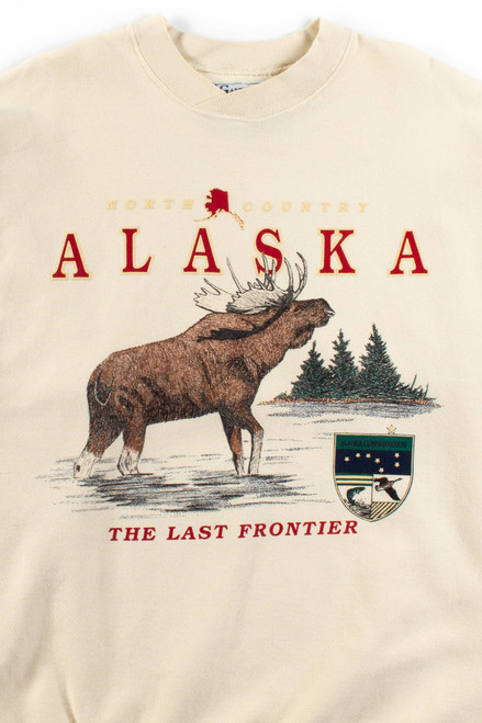 Alaska: The Last Frontier Vintage Sweatshirt