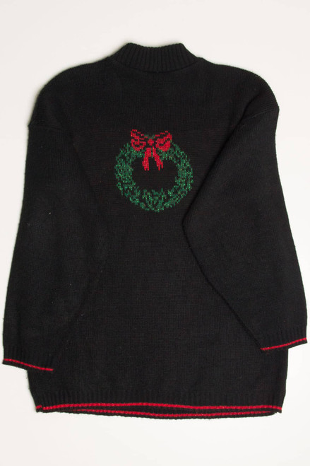 Black Ugly Christmas Cardigan 57836