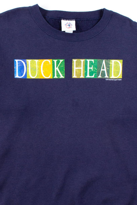 Vintage Duck Head Cutoff Short Sleeve Sweatshirt (1995)