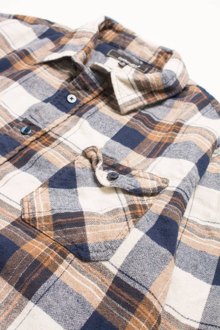 Vintage Coastal Flannel Shirt 4176