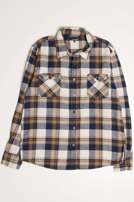 Vintage Coastal Flannel Shirt 4176