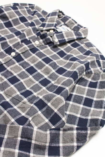 Blue Old Navy Flannel Shirt 4313