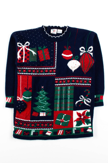 Blue Ugly Christmas Pullover 56424