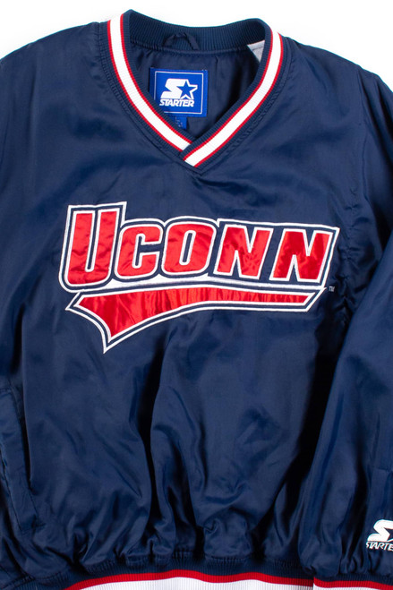 Vintage UConn Lightweight Pullover Jacket