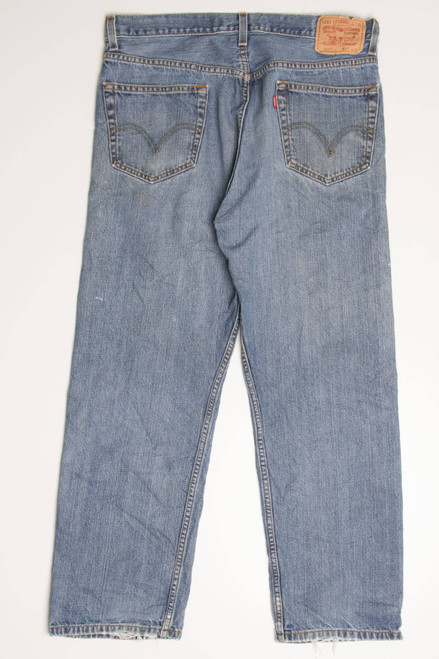 Faded Levi's 505 Denim Jeans (sz. W36 L30)