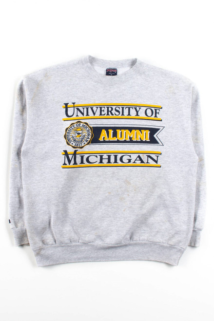 Vintage University Of Michigan Alumni Sweatshirt