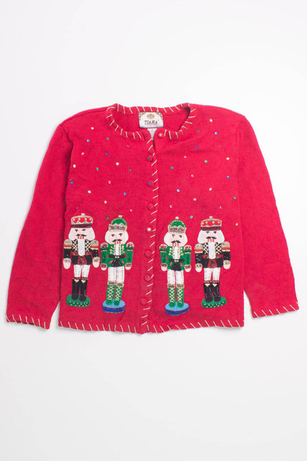 Red Ugly Christmas Cardigan 58448