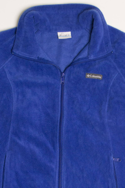 Royal Columbia Fleece Zip Up Jacket