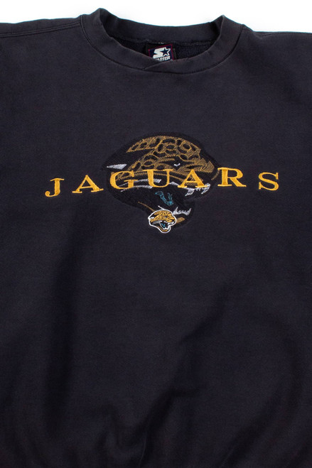 Vintage Embroidered Jacksonville Jaguars Sweatshirt (1990s)