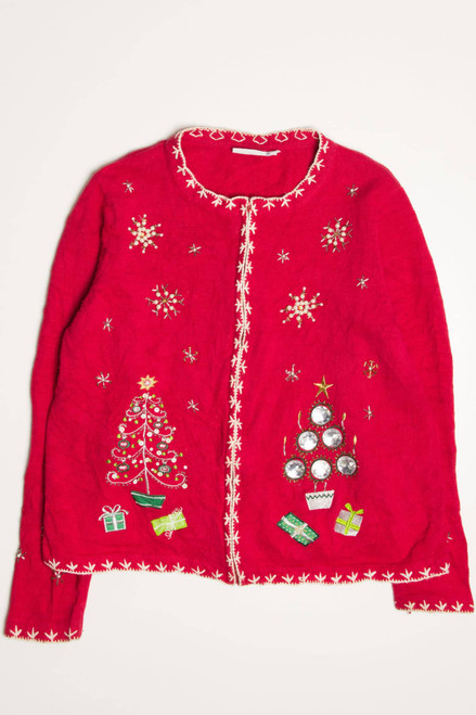 Red Ugly Christmas Cardigan 57874