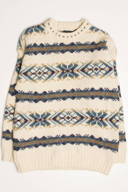 Structure Fair Isle Sweater 785