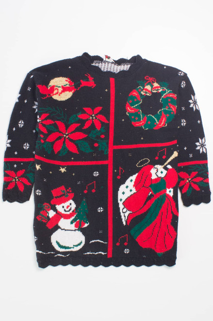 Black Ugly Christmas Pullover 58588