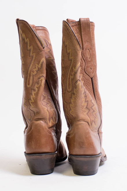 Vintage Old West Cowboy Boot (9 D)