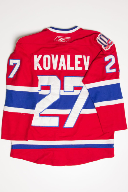 Montreal Canadiens 100 Seasons Kovalev Reebok Hockey Jersey (2009)