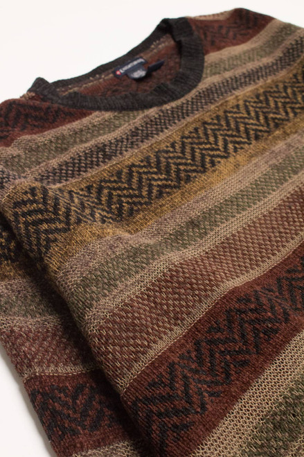 Vintage Net Knit 80s Sweater 3518