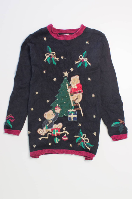 Black Ugly Christmas Pullover 58624