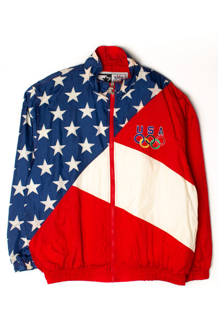 Vintage USA Olympics Stars & Stripes Starter Jacket (1990s)