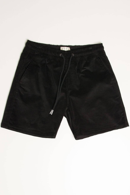 Pitch Black Corduroy Shorts