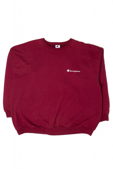 Vintage Dark Red Champion Sweatshirt