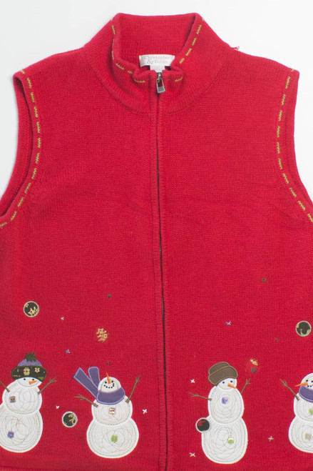 Red Ugly Christmas Vest 57930