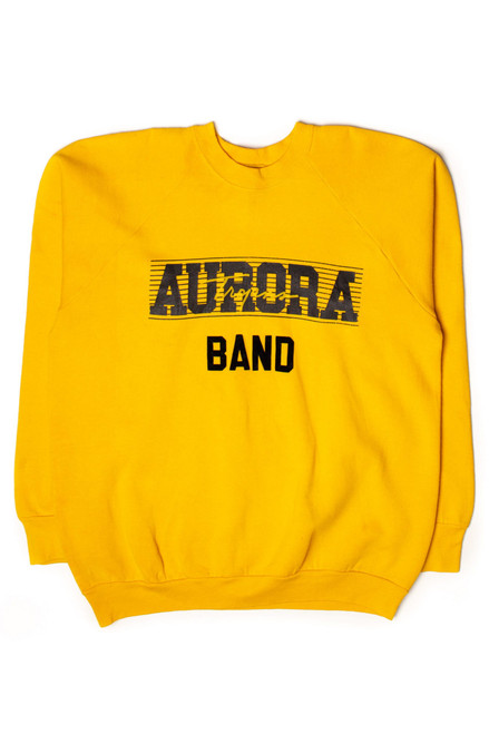 Vintage Aurora Trojans Band Sweatshirt (1990s)