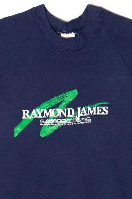 Vintage Navy Raymond James & Associates Sweatshirt (1990s)